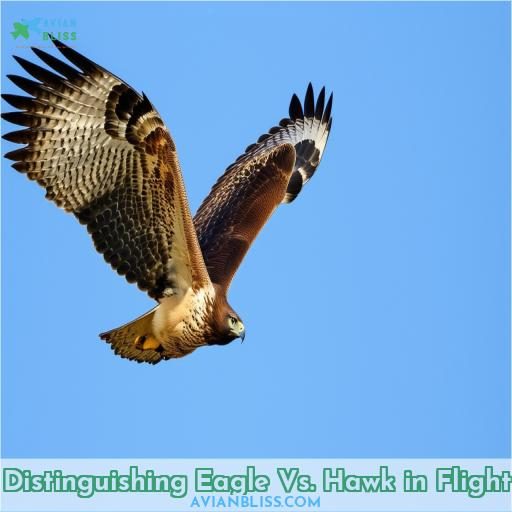 Distinguishing Eagle Vs. Hawk in Flight