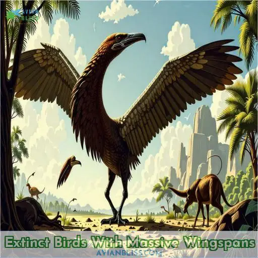 Extinct Birds With Massive Wingspans