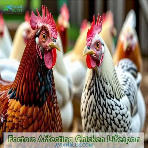 Factors Affecting Chicken Lifespan