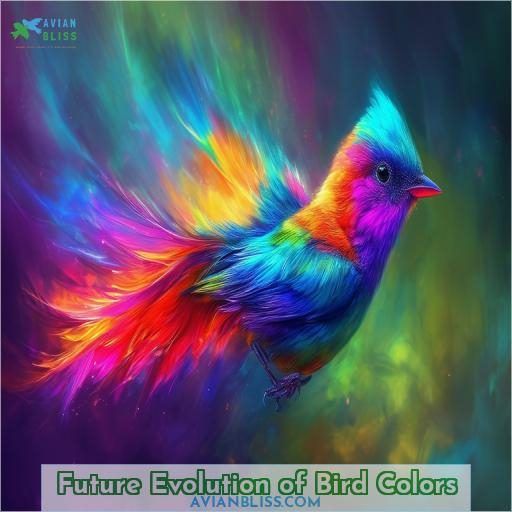 Future Evolution of Bird Colors