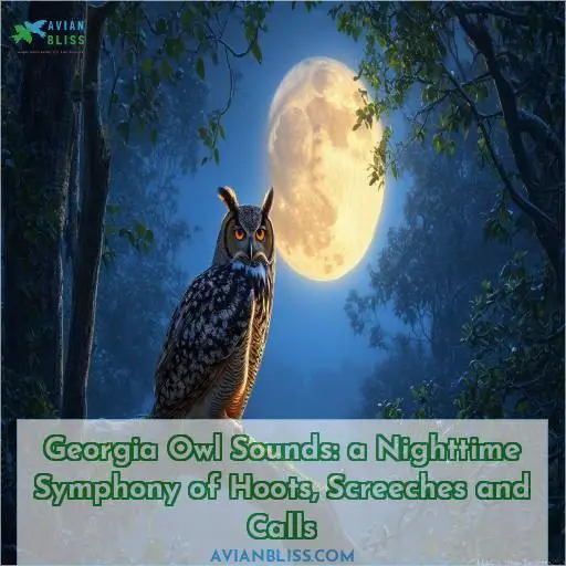 georgia owl sounds