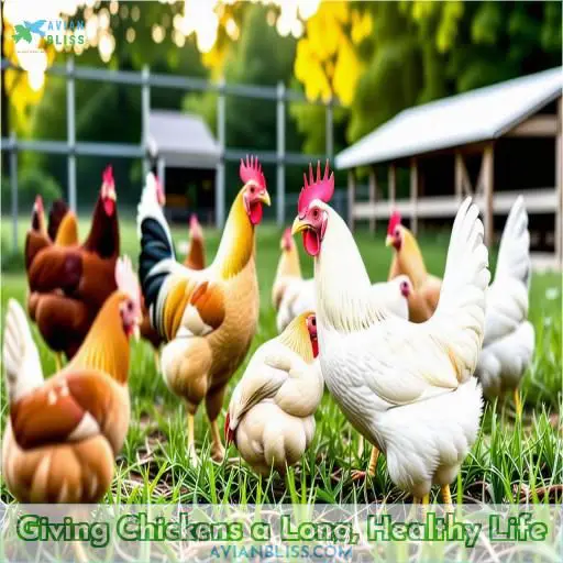 Giving Chickens a Long, Healthy Life