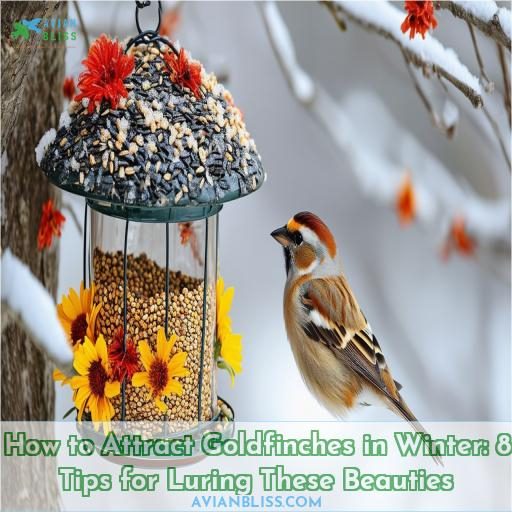 how to attract goldfinches in winter
