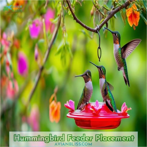 Hummingbird Feeder Placement
