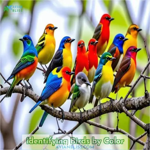 Identifying Birds by Color