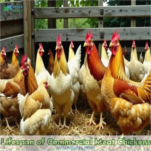 Lifespan of Commercial Meat Chickens