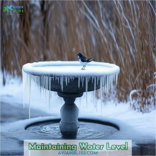 Maintaining Water Level