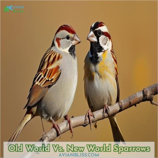 Old World Vs. New World Sparrows