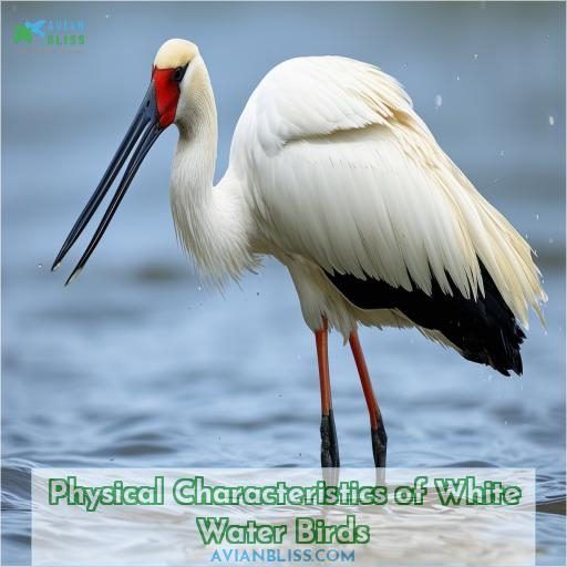 Physical Characteristics of White Water Birds