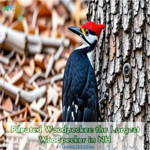 Pileated Woodpecker: the Largest Woodpecker in NH