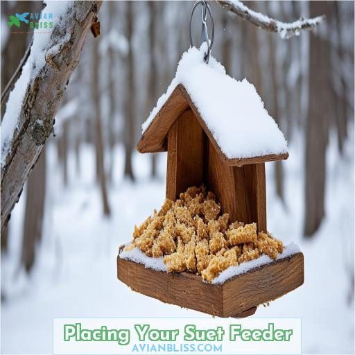 Placing Your Suet Feeder