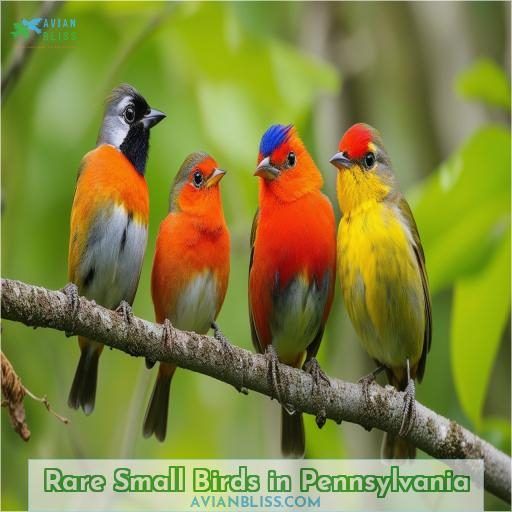 Rare Small Birds in Pennsylvania