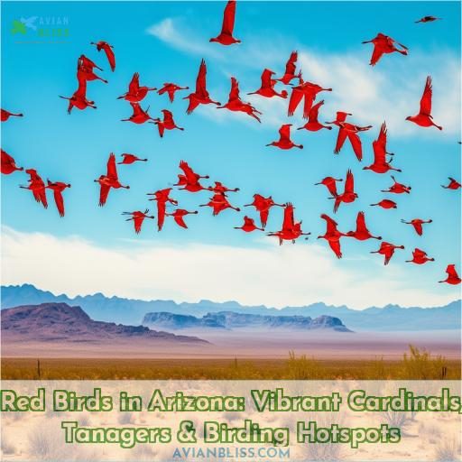 red birds in arizona