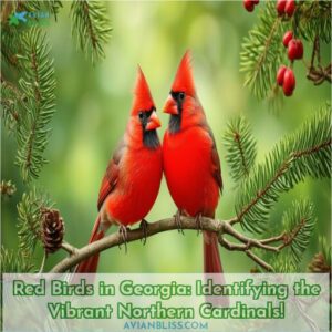 red birds in georgia