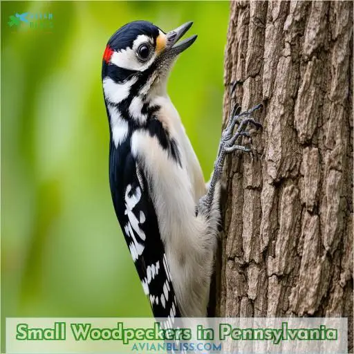 Small Woodpeckers in Pennsylvania