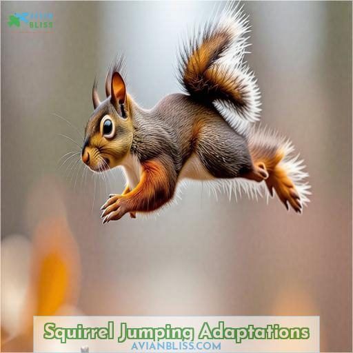 Squirrel Jumping Adaptations