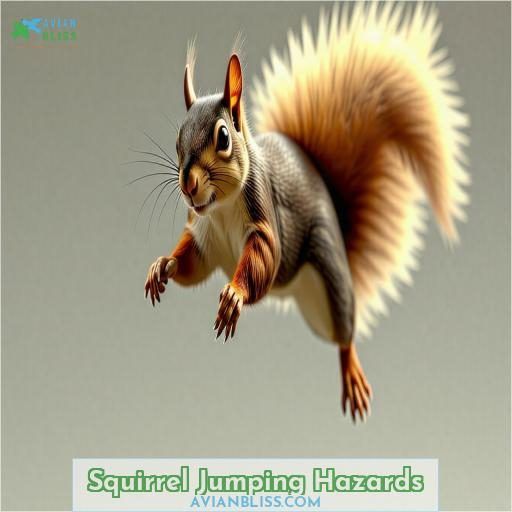 Squirrel Jumping Hazards