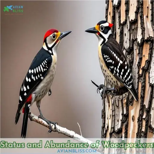 Status and Abundance of Woodpeckers