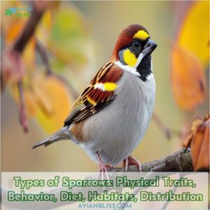 types of sparrows