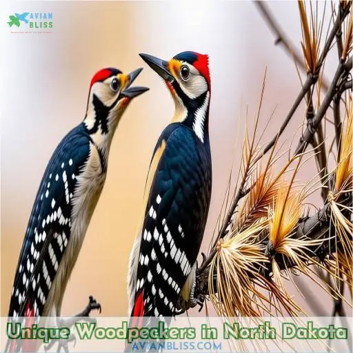 Unique Woodpeckers in North Dakota