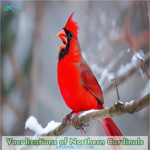 Vocalizations of Northern Cardinals
