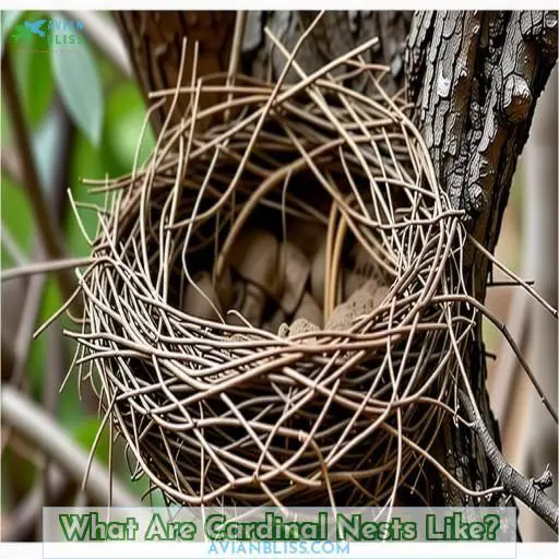 What Are Cardinal Nests Like