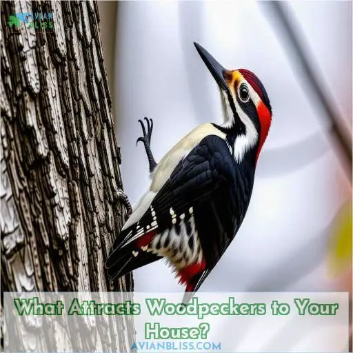 What Attracts Woodpeckers to Your House