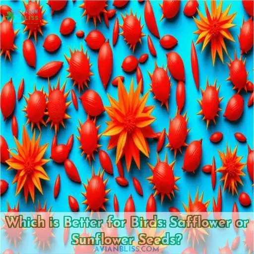 Which is Better for Birds: Safflower or Sunflower Seeds
