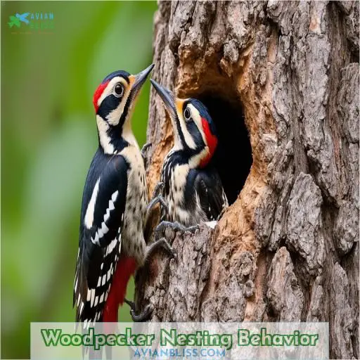Woodpecker Nesting Behavior