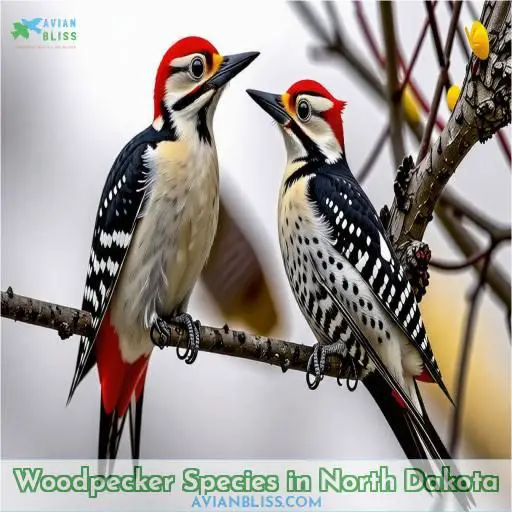 Woodpecker Species in North Dakota