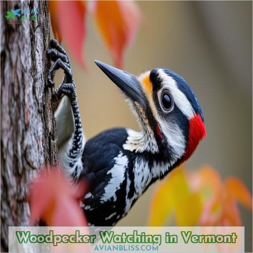 Woodpecker Watching in Vermont