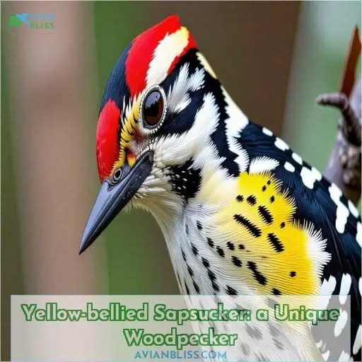 Yellow-bellied Sapsucker: a Unique Woodpecker
