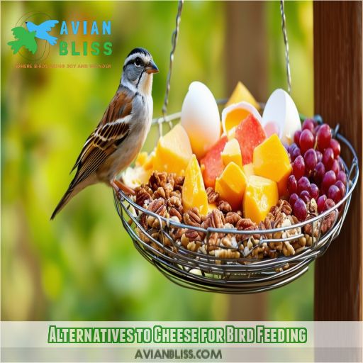 Alternatives to Cheese for Bird Feeding