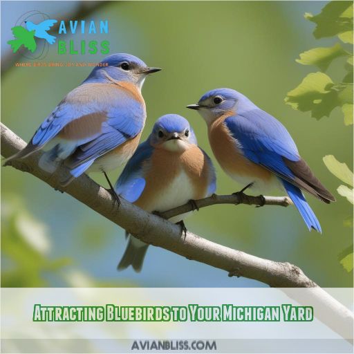 Attracting Bluebirds to Your Michigan Yard
