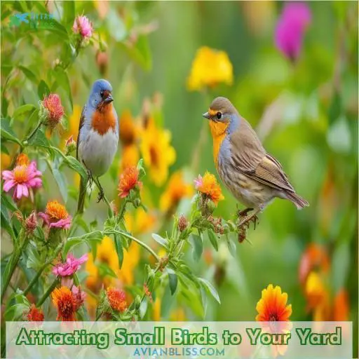 Attracting Small Birds to Your Yard