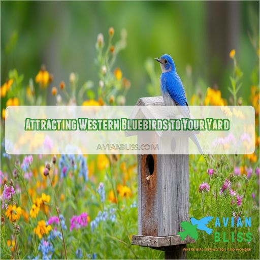 Attracting Western Bluebirds to Your Yard