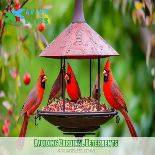 Avoiding Cardinal Deterrents