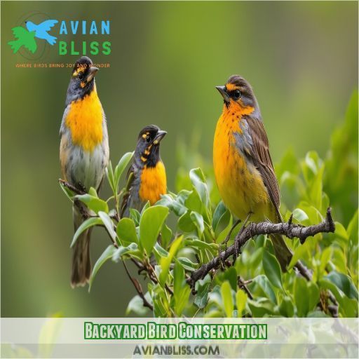 Backyard Bird Conservation