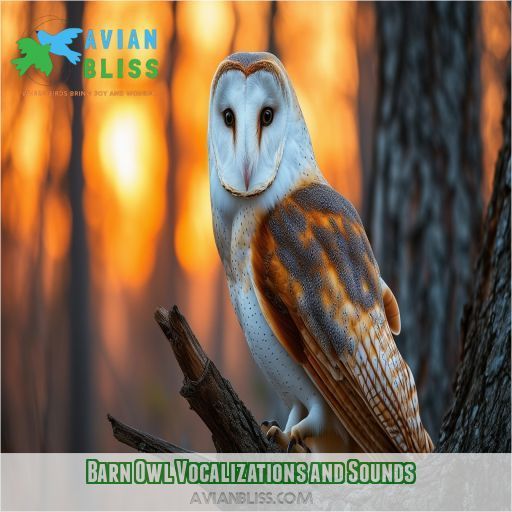 Barn Owl Vocalizations and Sounds