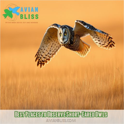 Best Places to Observe Short-Eared Owls