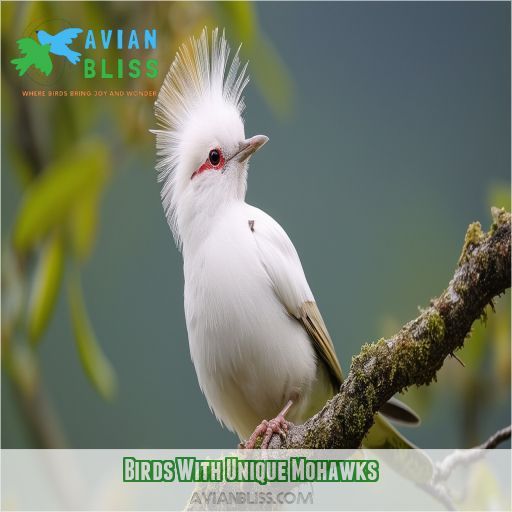 Birds With Unique Mohawks