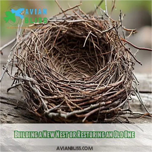 Building a New Nest or Restoring an Old One