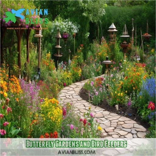 Butterfly Gardens and Bird Feeders