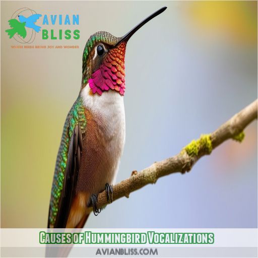 Causes of Hummingbird Vocalizations
