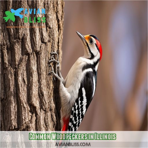 Common Woodpeckers in Illinois