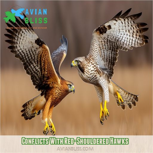 Conflicts With Red-Shouldered Hawks