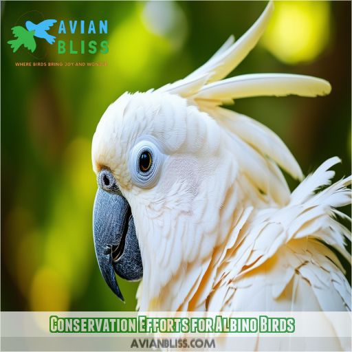 Conservation Efforts for Albino Birds