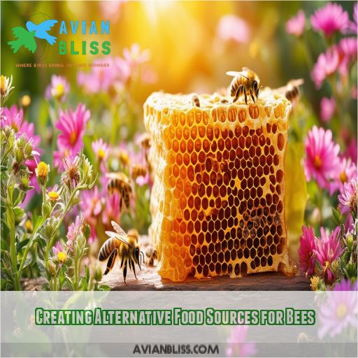 Creating Alternative Food Sources for Bees