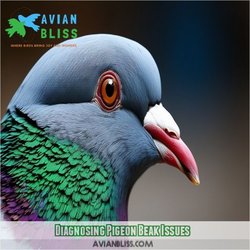 Diagnosing Pigeon Beak Issues