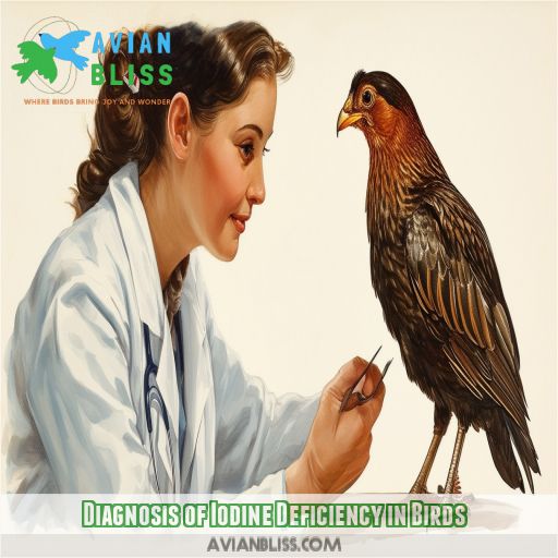 Diagnosis of Iodine Deficiency in Birds